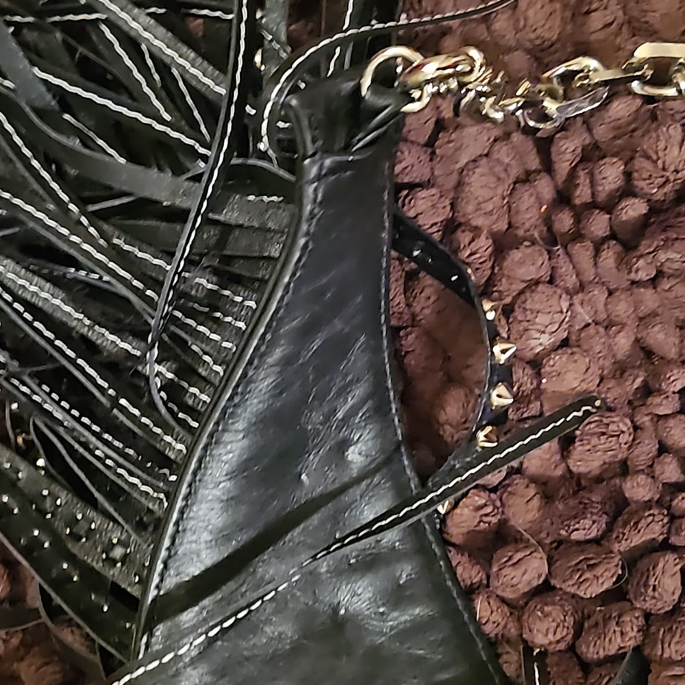 Christian Louboutin shoulder bag leather - Picture 4 of 12
